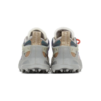 Shop Off-white Brown And Purple Odsy-1000 Sneakers In Brnw/violt