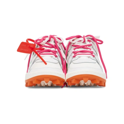 Shop Off-white White And Multicolor Mountain Cleats Sneakers In White/multi