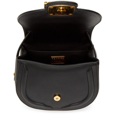 Shop Dolce & Gabbana Black Small 'dg' Amore Bag In 80999 Black