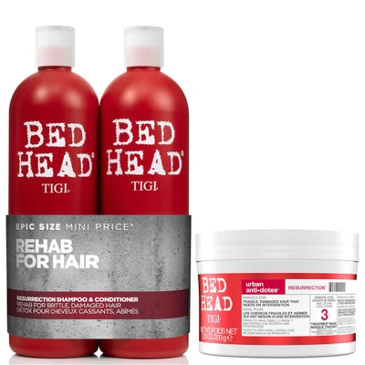 Shop Tigi Bed Head Repair Shampoo, Conditioner And Hair Mask Set (worth $122)
