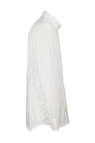 Shop Etro Cotton Shirt In White