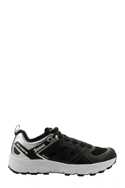 Herno X Scarpa Laminar Gore-tex Vibram Sneakers In Black/silver