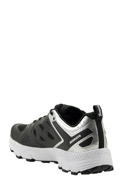 Shop Herno Sneakers  Laminar Gore-tex Vibra In Black/silver