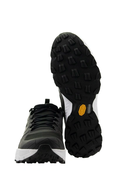 Herno X Scarpa Laminar Gore-tex Vibram Sneakers In Black/silver