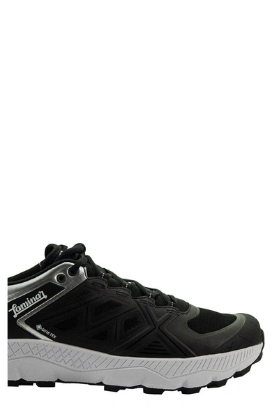 Herno X Scarpa Laminar Gore-tex Vibram Sneakers In Black/silver