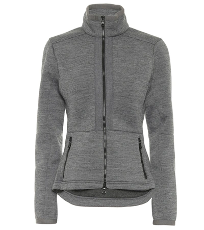 Shop Erin Snow Freja Jersey Jacket In Grey