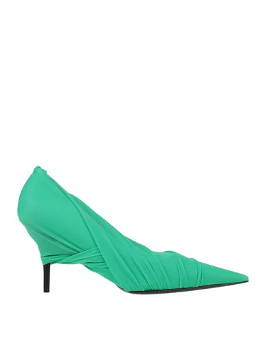 balenciaga green pumps
