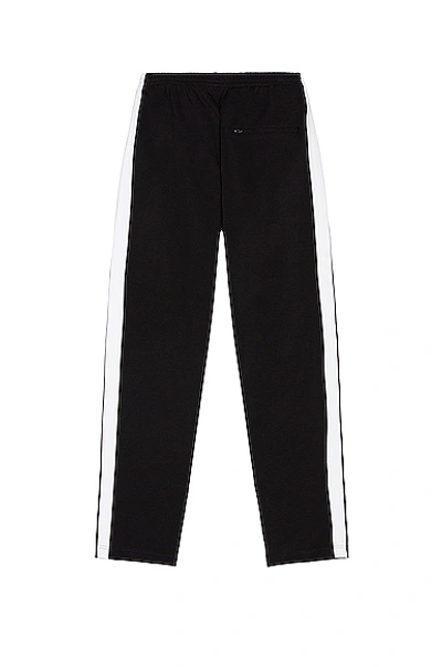 Shop Balenciaga Tracksuit Pants In Black & White