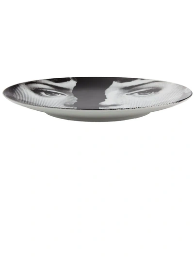 Shop Fornasetti Plate In White