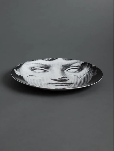 Fornasetti Plate In Black