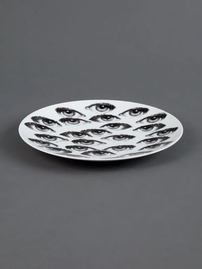 Fornasetti Plate In White