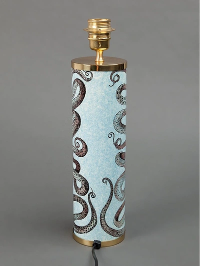 Fornasetti Lamp Stand In Blue