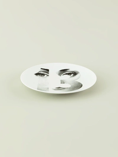 Shop L'eclaireur Made By Fornasetti Printed Plate In White