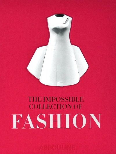 Assouline The Impossible Collection Of Fashion Hardcover Book In Red