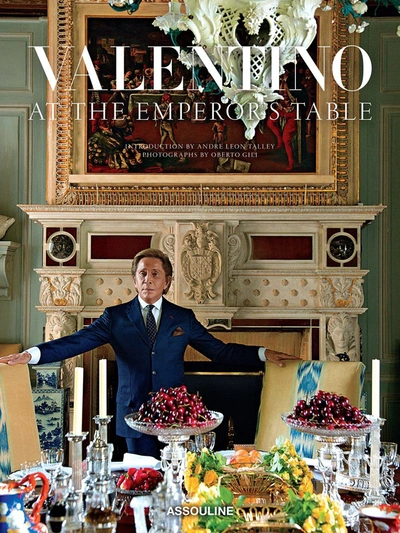 Shop Assouline Valentino: At The Emperor's Table In Multicolour
