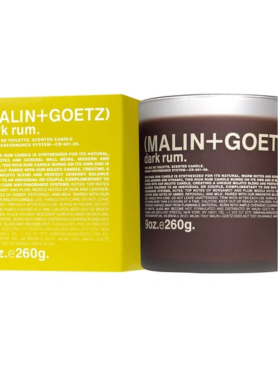 Shop Malin + Goetz Dark Rum Scented Candle (260g) In Brown