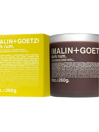Malin + Goetz Dark Rum Scented Candle (260g) In Brown
