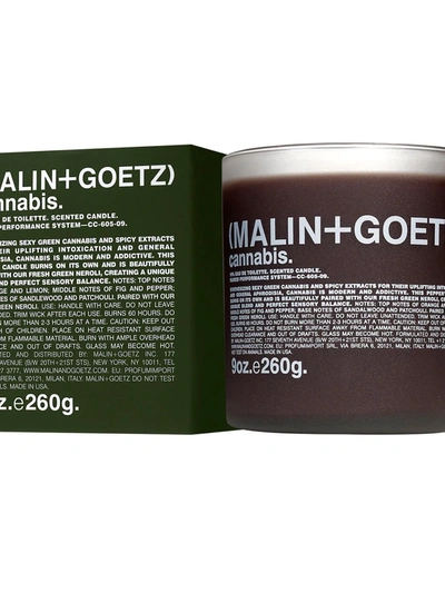 Shop Malin + Goetz Cannabis Candle 260g In Brown