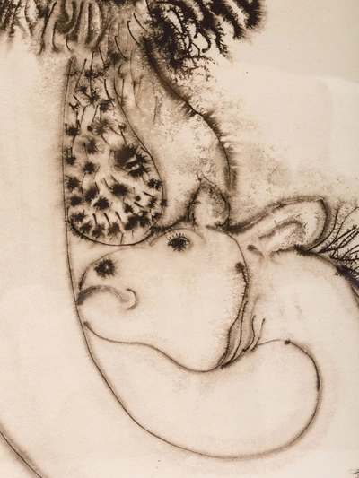 Fornasetti Erotic Painting In Multicolour