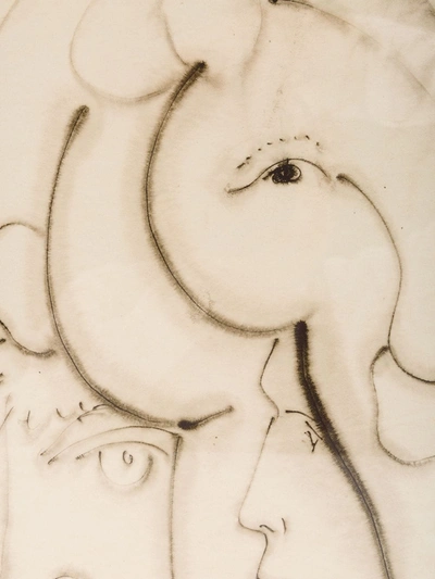 Fornasetti Erotic Painting In Multicolour