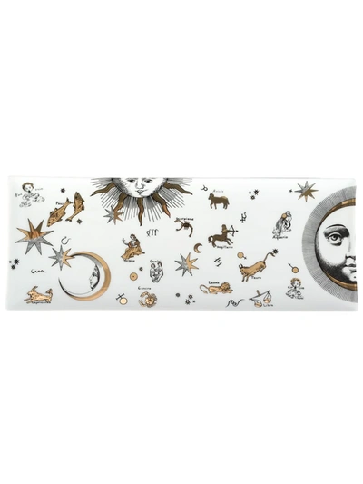 Shop Fornasetti Astrology Tray In Black