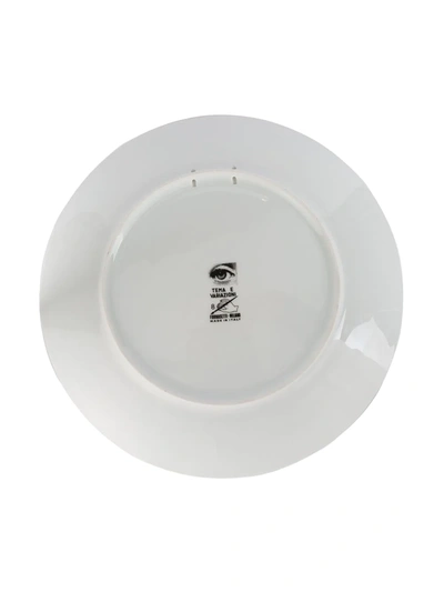 Fornasetti Hand T&v Wall Plate In Grey