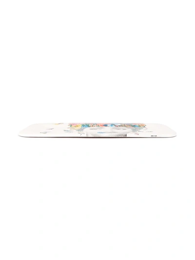Fornasetti Fior Di Lina Tray In White