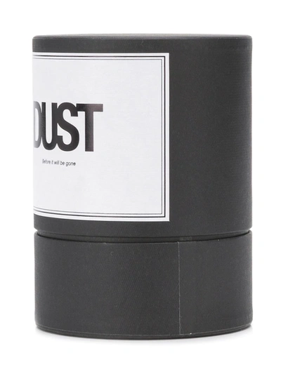 Dust Before It Will Be Gone Candle In Black