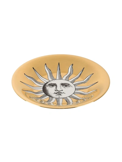 Fornasetti Sun Bowl In Gold