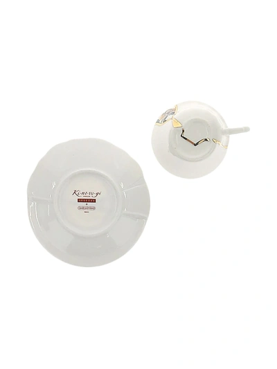 Shop Seletti Crack Detail Coffee Cup In White