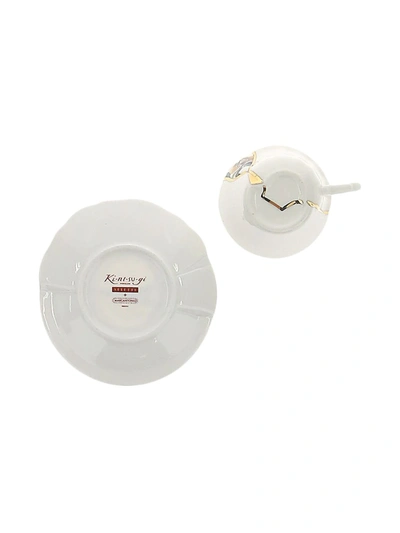 Seletti Crack Detail Coffee Cup In White