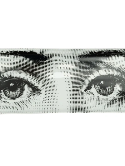 Fornasetti Ceramic Printed Plate (38cm) In White
