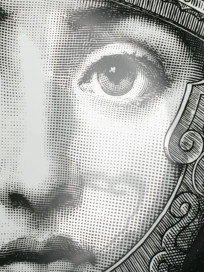 Fornasetti Wall Plate Tema E Variazioni No. 095 In Black