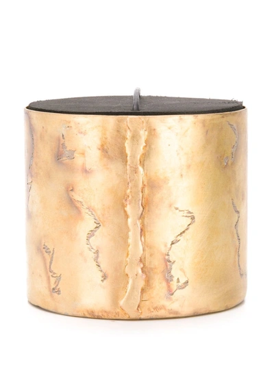 Shop Parts Of Four Patchouli Scented Candle (300g) In Gold