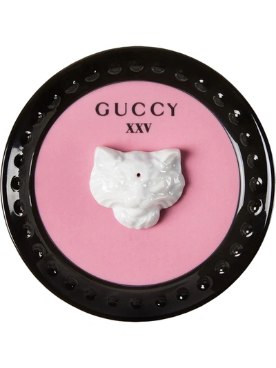 Shop Gucci Cat Incense Burner In Pink