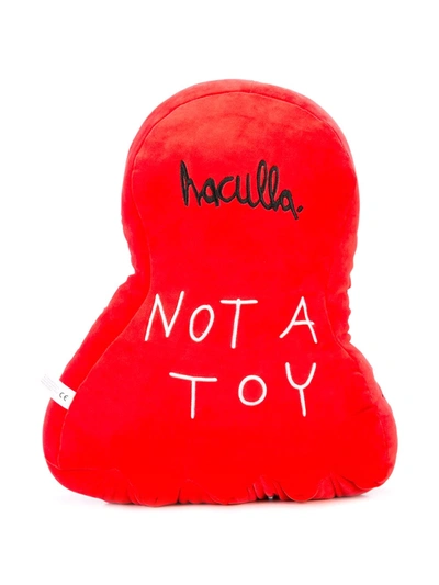 Haculla Not A Toy Plush Toy In White