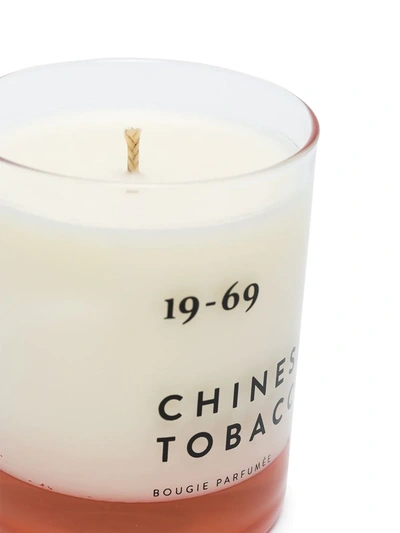 19-69 Chinese Tobacco Candle In White