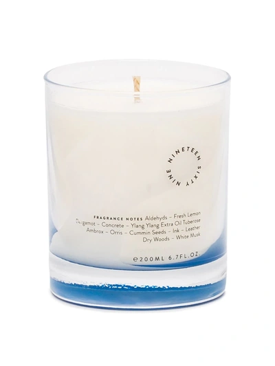 Shop 19-69 L'air Barbés Candle In White