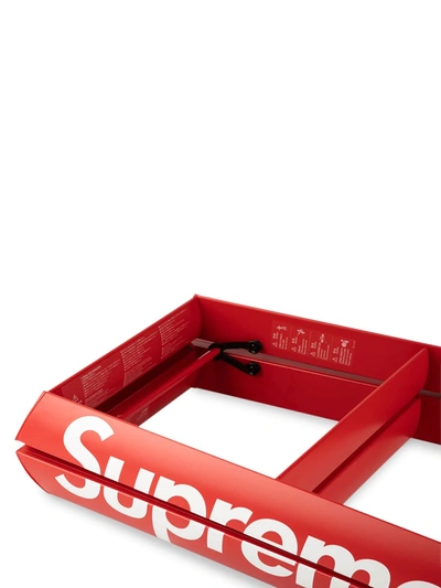 SUPREME X LUCANO LOGO-PRINT STEP LADDER 