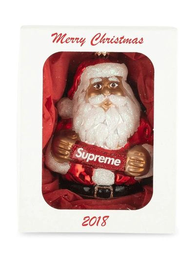 Supreme Santa Ornament In Red | ModeSens