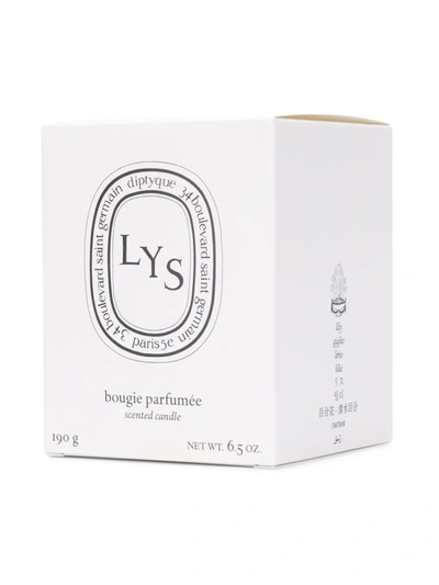 Diptyque Lys Classic Candle 6.5oz In White