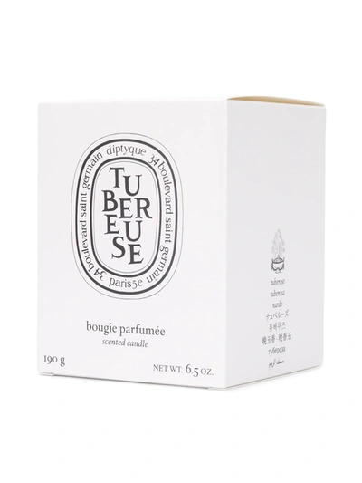 Diptyque Tubereuse Scented Candle 190 G In White