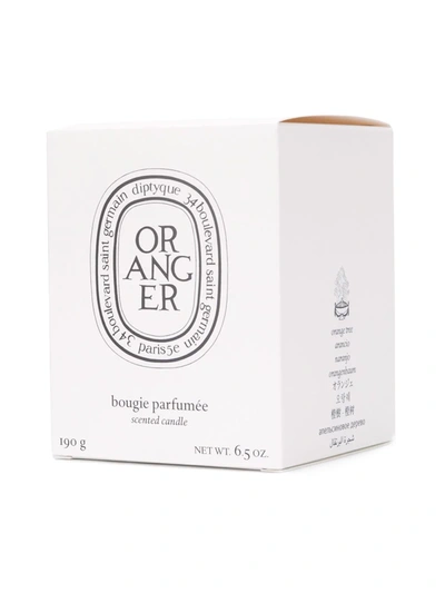 Shop Diptyque Oranger Candle In Yellow