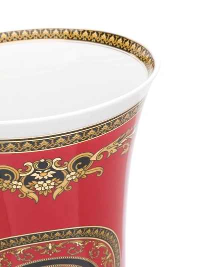 Versace Home Vasenserie Medusa Vase In Red