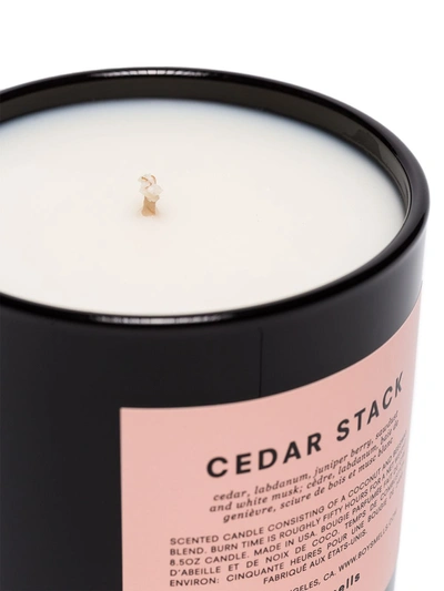 Shop Boy Smells Cedar Stack Candle (240g) In Black