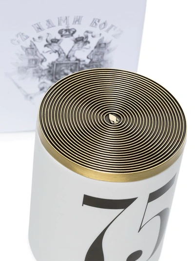 L'objet Thé Russe No.75 Candle (350gr) In White