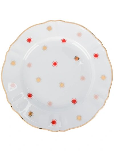 Shop Bitossi Home Volta Dinner Plate (27cm) In White