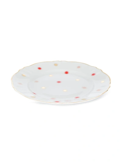 Shop Bitossi Home Volta Dinner Plate (27cm) In White