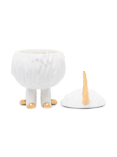 L'objet Mojave Unicorn Candle In White