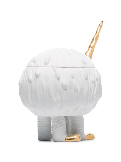 L'objet Mojave Unicorn Candle In White